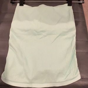 Seafoam green Free People tube top